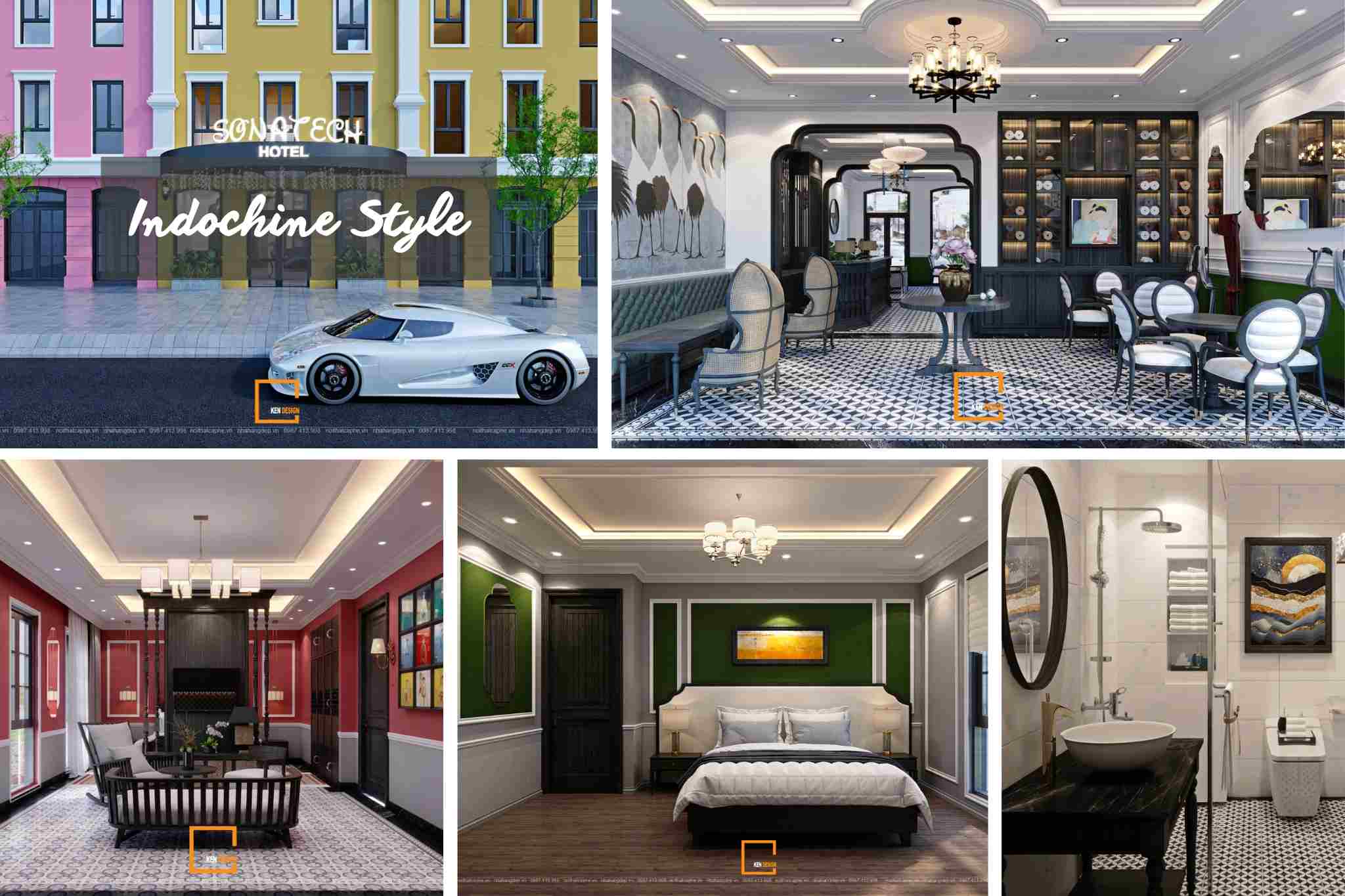 Khách sạn Sơn Nam thiết kế theo phong cách Indochine